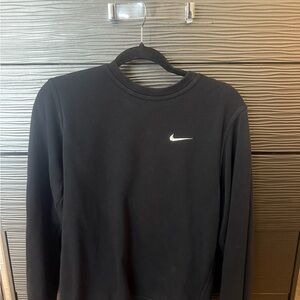 Nike Men's Black Crewneck Sweater